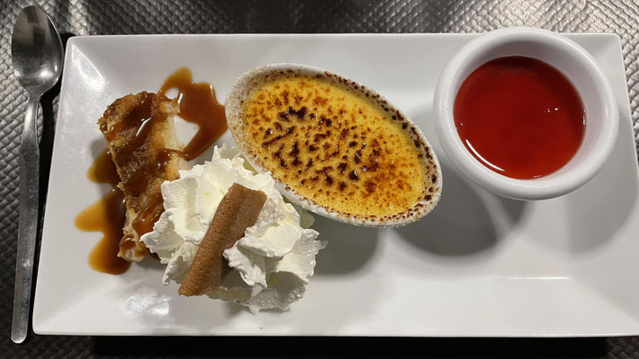 Restaurant Penn Ar Bed, Plovan, Café Gourmand