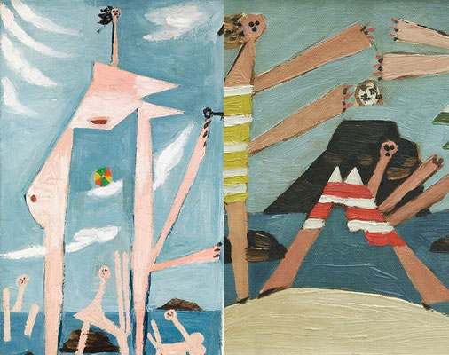 Picasso, Strandszenen in Dinard