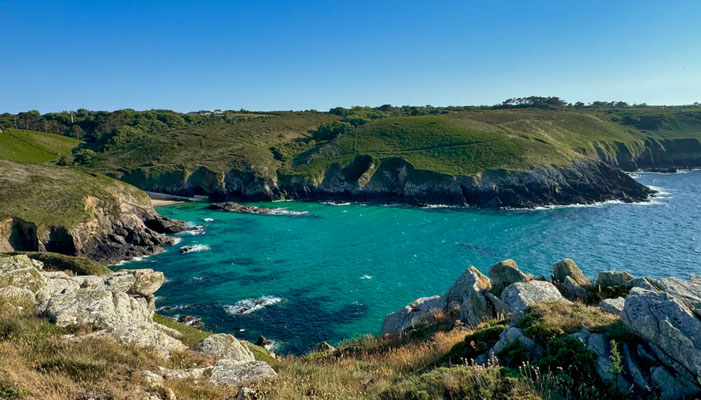 Cap Sizun, Pointe de Penharn, GR 34, Landschaft, Küstenwanderweg, Ausblicke