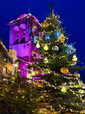 Locronan an Weihnachten, Lichterglanz, Weihnachtsmarkt