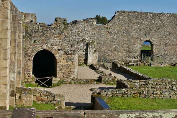 Landévennec, Aulne, Ruinen, alte Abtei, ancienne abbaye, Museum