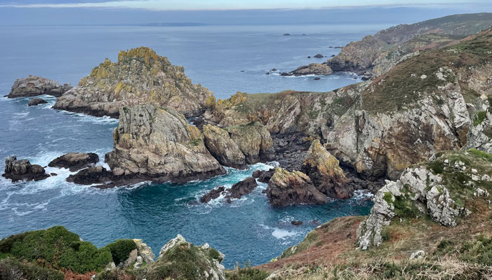 Cap Sizun, Goulien, Réserve du Cap Sizun, GR34, Küstenwanderweg
