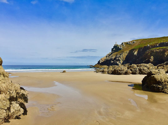 La Buvette de Pors Théolen, Cléden-Cap-Sizun, Café, Bar, am Atlantik, Landschaft, Bretagne
