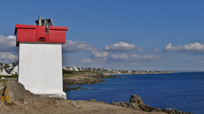 Cap Sizun, Pors Poulhan, kleiner Hafen, Leuchtturm, Bar