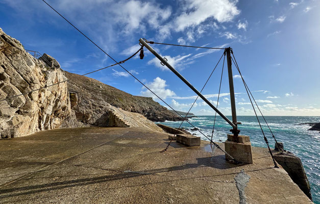 Bucht von Audierne, Cap Sizun, Plogoff, Bestrée, Schutzhafen, Pointe du Raz