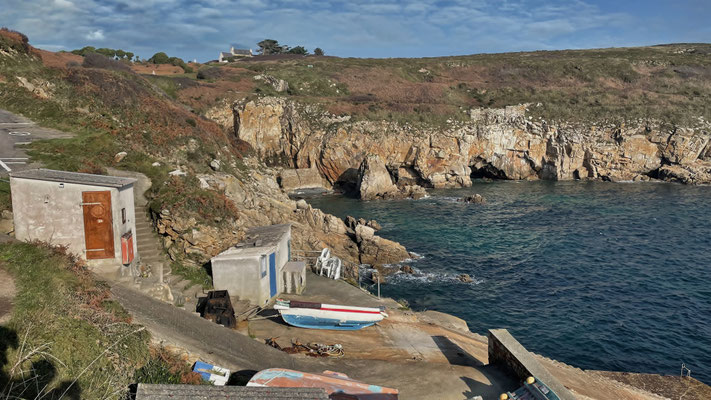Cap Sizun, Schutzhafen Vorlen, Bucht von Audierne