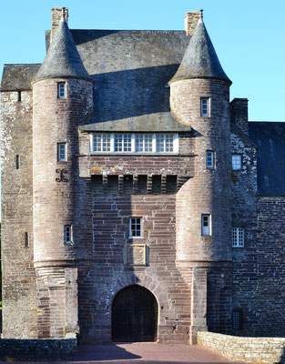 Château de Trécesson. Brocéliande, Zauberwald, Bretagne