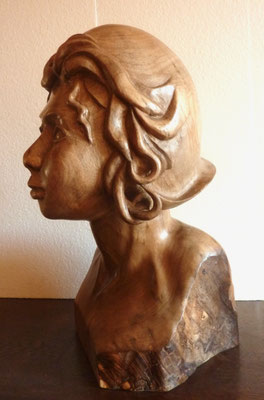Noyer H 48 cm.