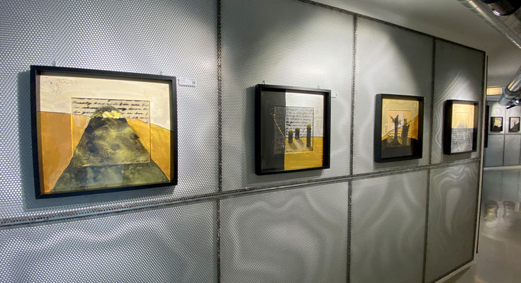 Ausstellung Sehnsucht der Künstlerin Karin Angerer im Hotel "Das Edlinger" in Salzburg Maxglan