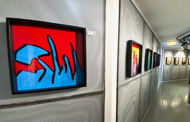 Ausstellung Sehnsucht der Künstlerin Karin Angerer im Hotel "Das Edlinger" in Salzburg Maxglan