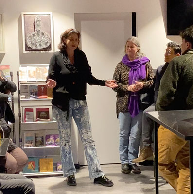 Vernissage Sehnsucht der Künstlerin Karin Angerer im Hotel "Das Edlinger" in Salzburg Maxglan