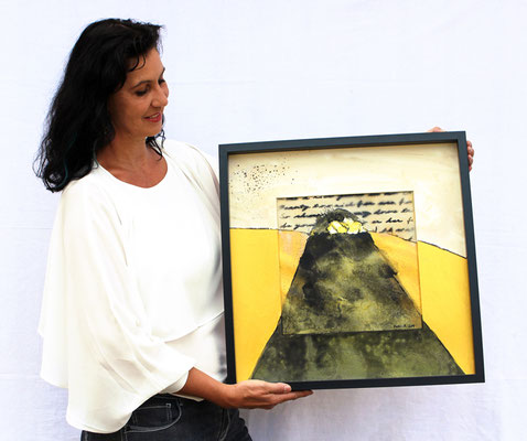 Ausstellung Sehnsucht der Künstlerin Karin Angerer im Hotel "Das Edlinger" in Salzburg Maxglan