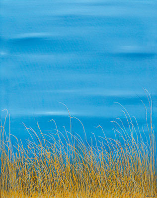 Karin Angerer | Ausblick | 70 x 90 cm | Acrylic on canvas | 2004 | b41