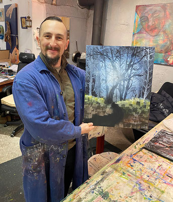 ART. Atelier Karin Angerer: Erlebe Kreativität bei deinem individuellen Acryl-Malkurs. Als Einzelunterricht oder gemeinsam mit Freunden und Familie.