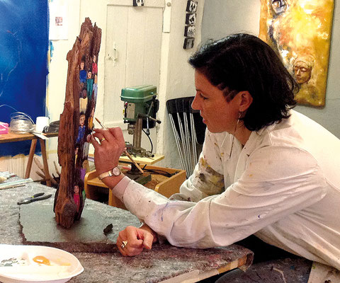 ART. Atelier Karin Angerer | Kreative Freiheit: 1 oder 2 Tage buchbar: Acryl-Malkurs