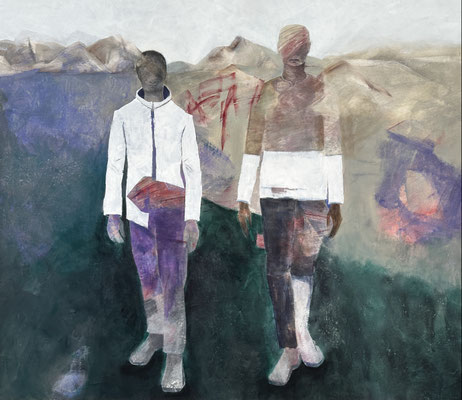 Acryl auf Leinwand, 2025, ca. 180 x 160 cm