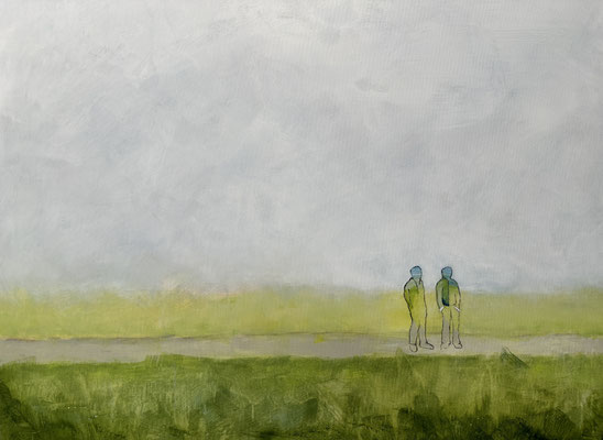 Acryl auf Leinwand, 2024, 90 x 110 cm, -Verkauft-