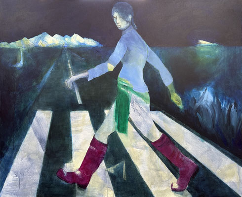 Acryl auf Leinwand, 2024, 90 x 110 cm