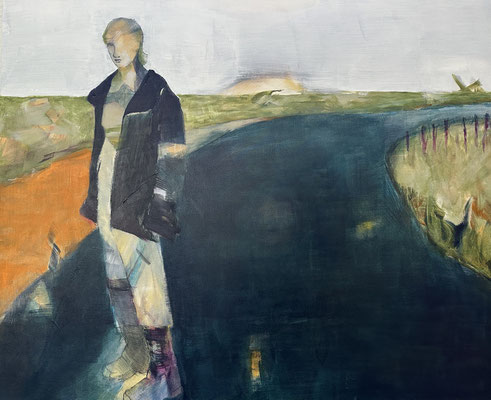 Acryl auf Leinwand, 2023, 90 x 110 cm, verkauft