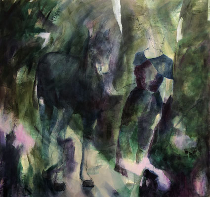 Acryl auf Leinwand, 2022, 160 x 150 cm