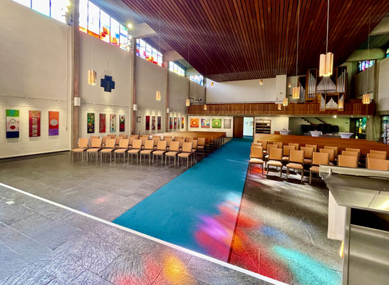 "Verbundenheit II", Kreuzkirche Lüneburg, 2024