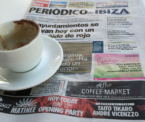 Advice new opening - The Coffee Market | Ibiza - design officina iDEa