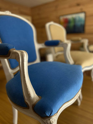 Fauteuils style Louis XV