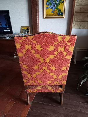 Fauteuil style Louis XIII