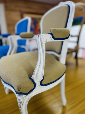 Fauteuils style Louis XV