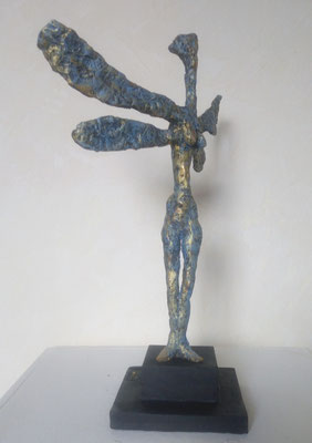 Liebelle, Mixed media Skulptur