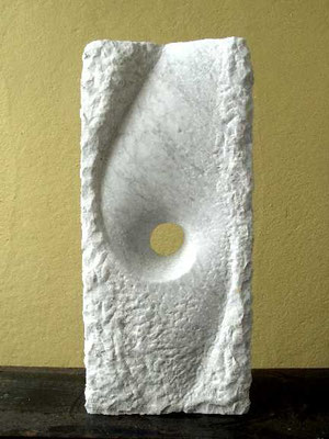 Whirl Wirbel, marble Marmor 2007 H 48cm