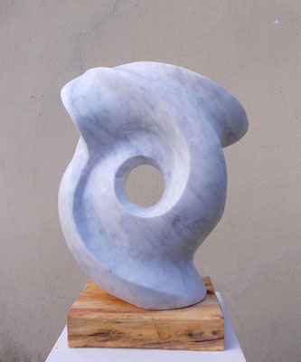 Source, marble, H 35 cm