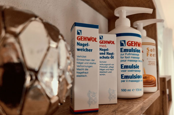 Produkte Fusspflege Manuela Geiger Muolen SG