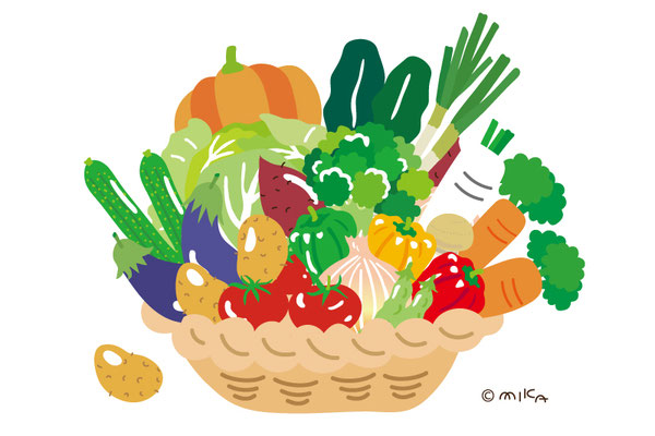 野菜のカゴ
