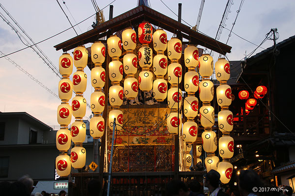 北観音山（後祭宵山）