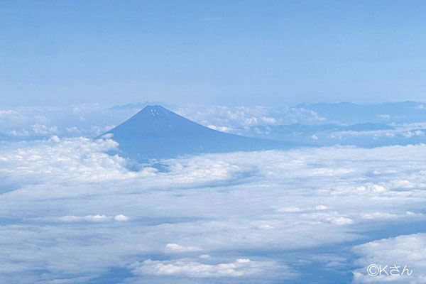 夏至の頃の富士山（兵庫県Kさん／2025年6月19日撮影）