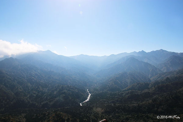 太鼓岩より（屋久島）