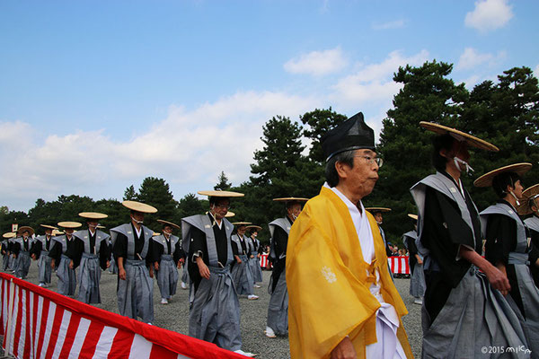 延暦武官行進列②（延暦時代）