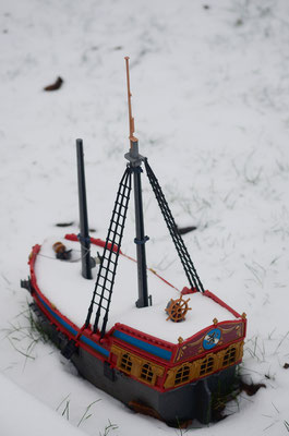 Piratenschiff macht Winterpause! Foto: Sandra Borchers