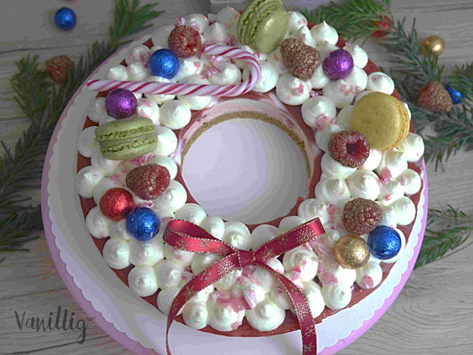 einfache und schicke Torte zu Weihnachten