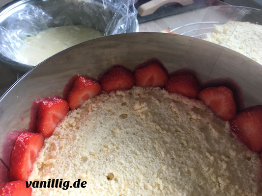 torte, fraisier, erdbeeretorte, erdbeere