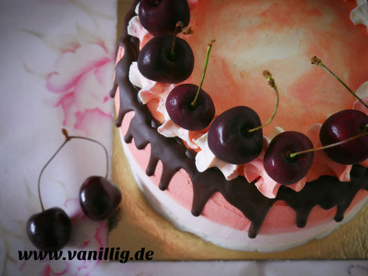 Drip cake, dripping cake, Schokotorte, Ombre Look, Torte in ombre look, Torte