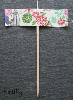 diy picker, diy für torten, cupcakes, muffin