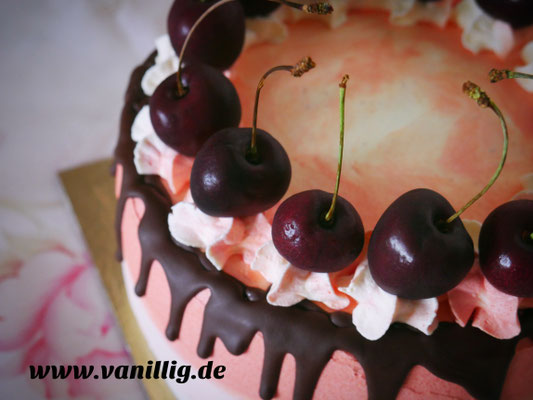 Drip cake, dripping cake, Schokotorte, Ombre Look, Torte in ombre look, Torte