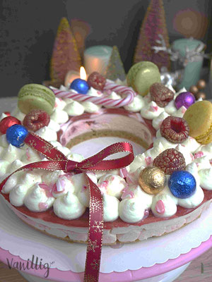 einfache und schicke Torte zu Weihnachten