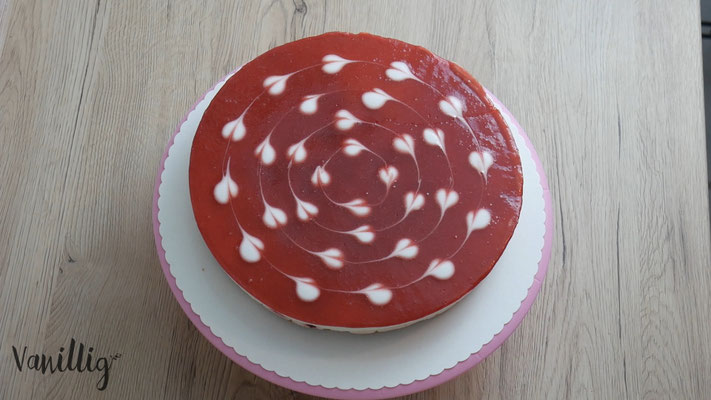 einfache und schicke Torte zu Weihnachten