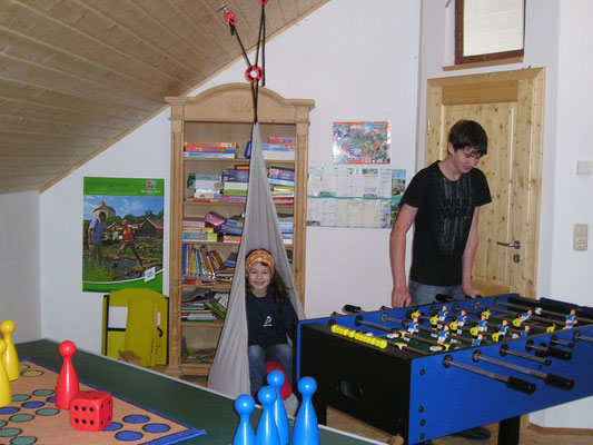 Unser Spielzimmer macht nicht nur bei schlechten Wetter Spaß