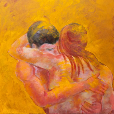 happy hours ,70/70 cm, acrylic on canvas