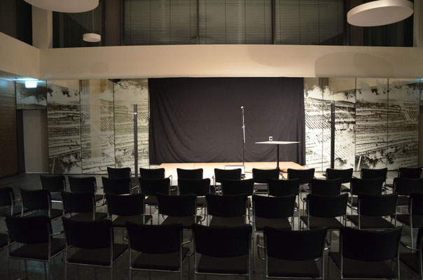 Der nagelneue Saal