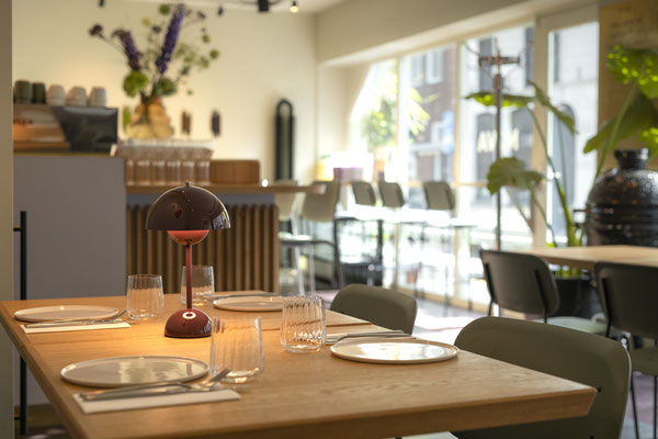 Restaurant aanzicht van NOVA Kitchen & Bar in Eindhoven door Jordy Leenders van Axis Studio.